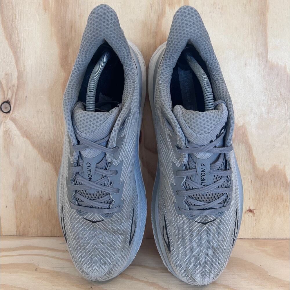 Hoka One One - Clifton 9 - Running Shoes - Gray - Men's - 11 D - 1127895 HMBC - Picture 7 of 9